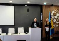 Predstavnici Udruženja, na konferenciji UN-a
