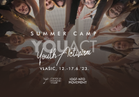 YOUth ACTivism Camp, za mlade uzrasta od 16 do 22 godine Vlašić od 12.06.2023. do 17.06.2023. godine.